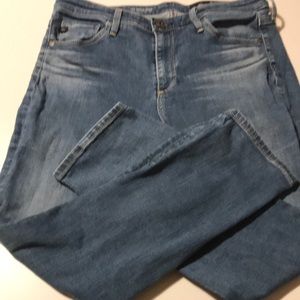 Adriano goldschemed jeans. The prima crop 29